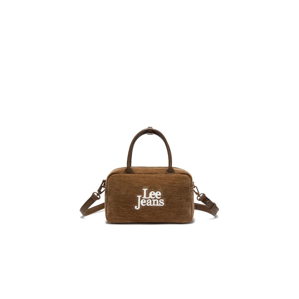 New Lee Fabric Shoulder Bag Handbag Crossbody Bag Regular Women's Whole Wheat Brown LE240123M-301