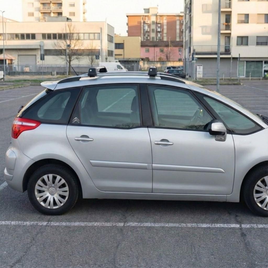 Roof Rack for Classic Roof Rails Citroen C4 Picasso 2007-2013 Black