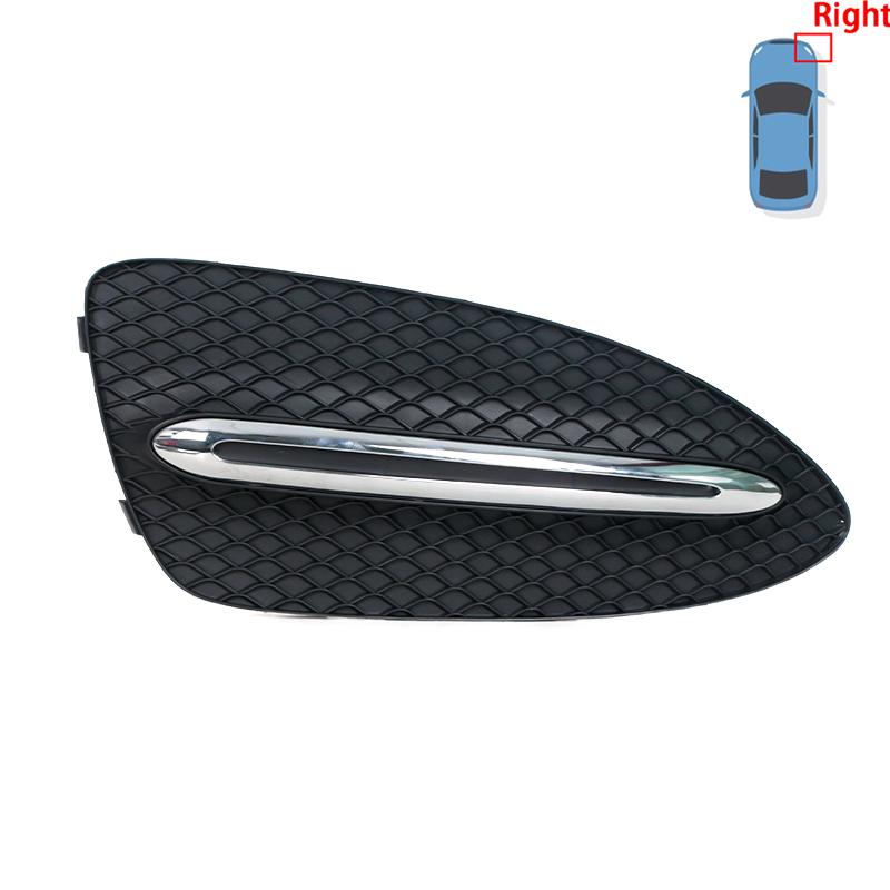 Car Front Bumper Bar Mesh Grille Fog Lamp Frame Cover Trim Strip Accessories For Mercedes-Benz W246 2016 2017 2018 2019