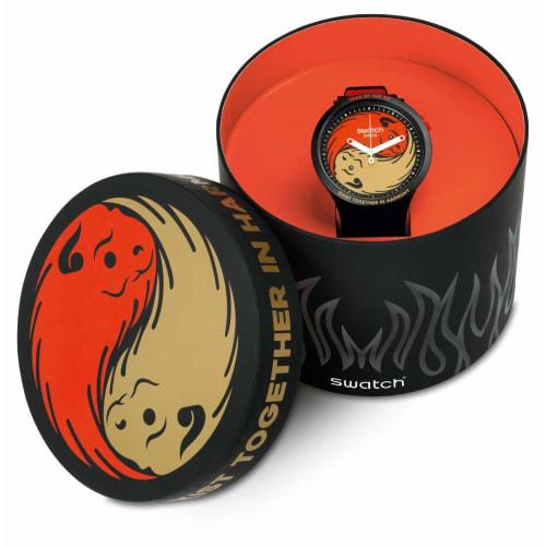 Swatch Watch Swatch SWATCH SPECIAL SO27Z109 Black