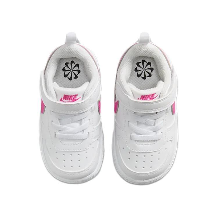 Nike Court Borough Low top Toddler Shoes White Pink Infant And Toddler DV5458-113