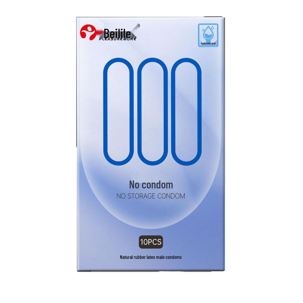 Beilile 000 Kondome mit Bare-Feel-Textur und Hyaluronsäure - Spezielles Set für Familienplanung und Masturbation für Erwachsene.