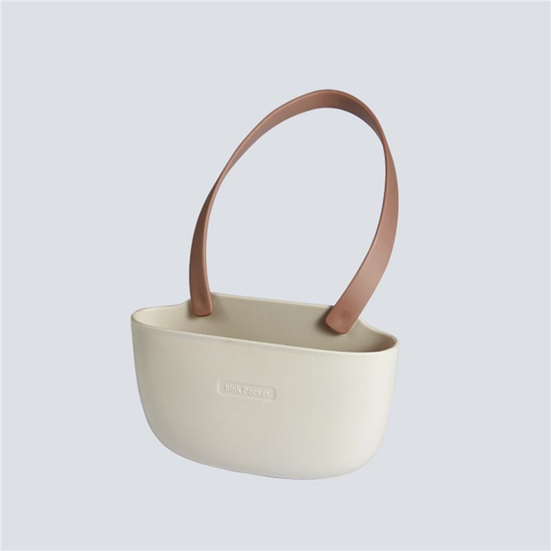 Kitchen Sink Sponges Holder For Bathroom Soap Dish Drain Water Basket Drying Rack Accessories Storage Organizer