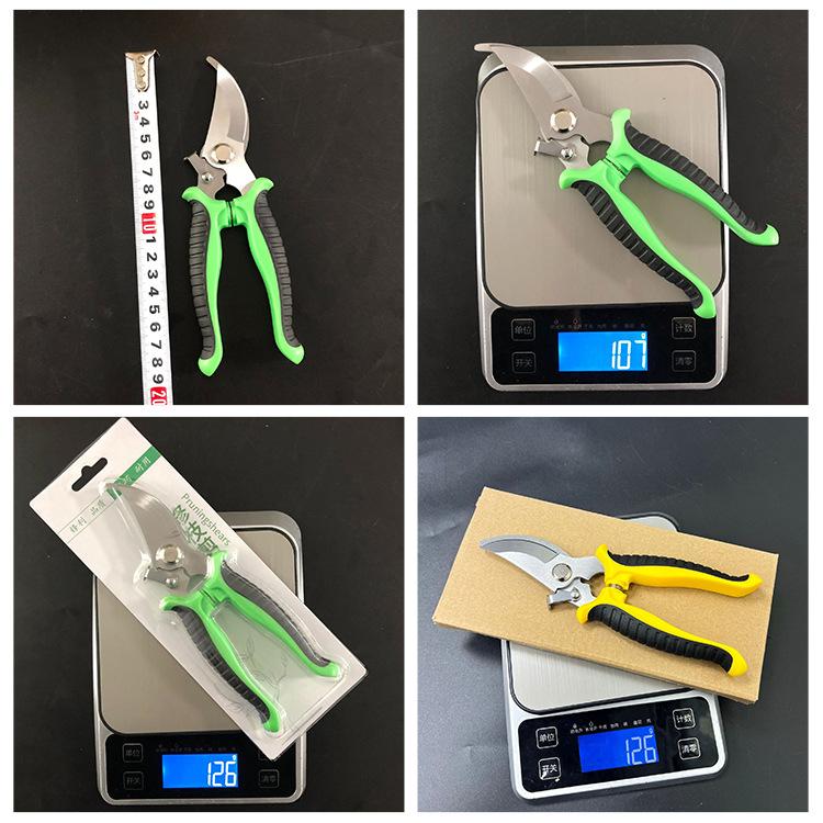 Pruner Garden Scissors Professional Sharp Bypass Pruning Shears Tree Trimmers Secateurs Hand Clippers for Garden Beak Scissors