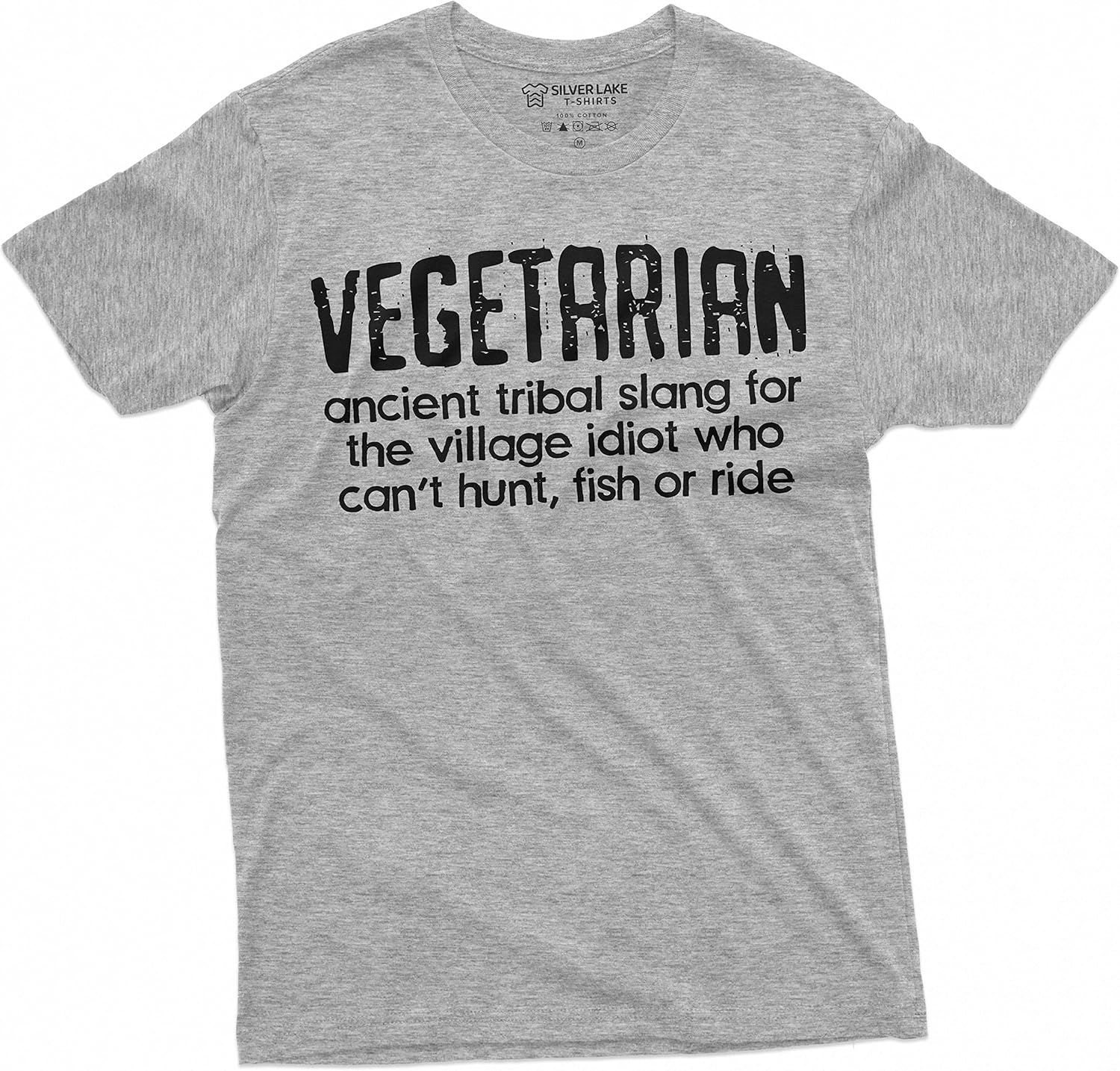 Vegetarian Funny Definition T-Shirt Hunting Foodie Gift Shirt Anti Vegetarian Meat-Eater Shirt S разноцветный