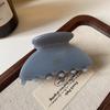 Korean Style Medium Ponytail Claw Clip - Acetate Shark Clip Hair Accessory for Women