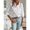 IHUASU Women's Fashion Casual Long Sleeve V Neck Blouses & Shirts