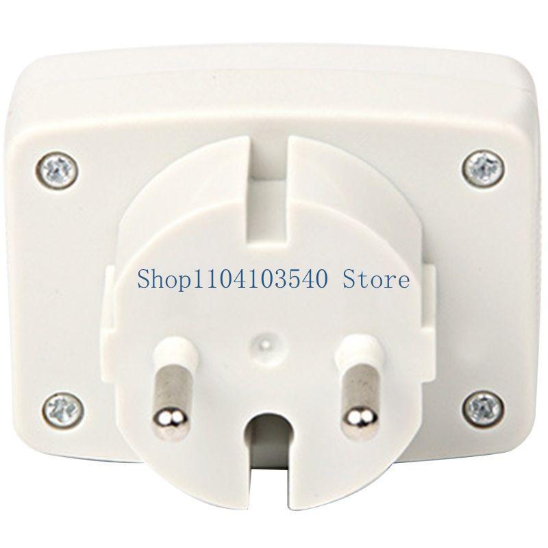 02DC DM55-1 Voltage Test Monitor Plug into Outlet Volt Meter LCD Digital Display AC 80-300V Voltage Meter Plug Volt Meter