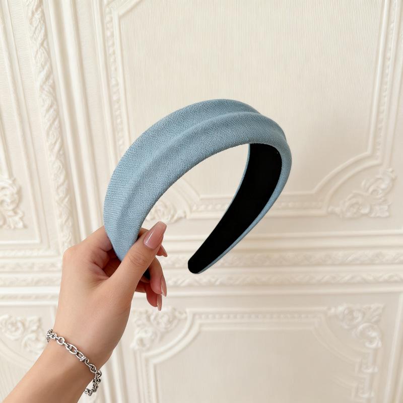 2025 Trendy Korean Wide-Brimmed Headband for Women - Fresh Style Hair Accessory