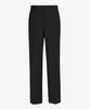 Legasi S/S Semi-Wide Elastic Waist Slacks - Black