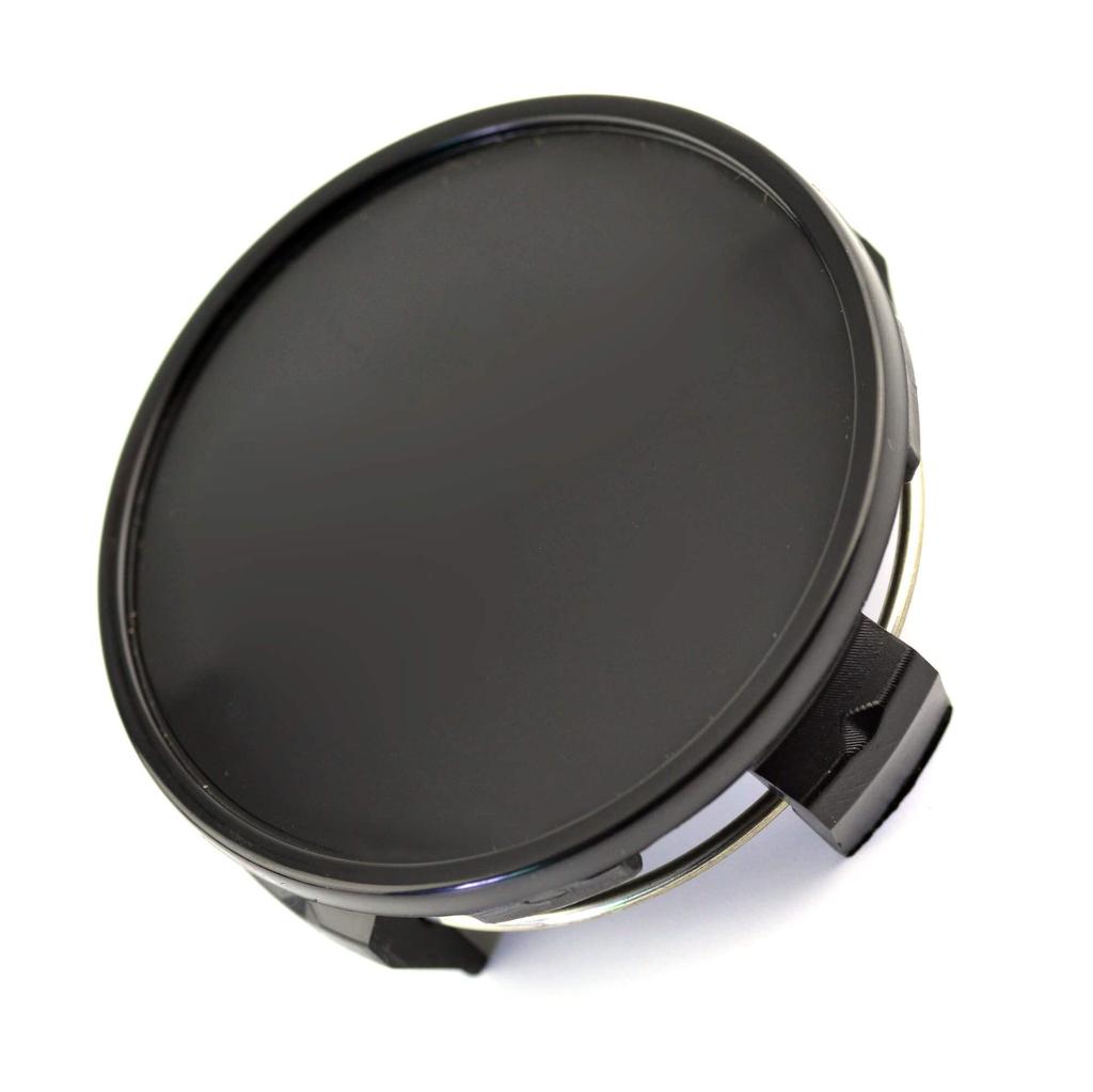 Rhinotuning Center Cap, 2.4 Inches (62 Mm), 2.2 Inches (55.5 Mm), Black, Simple Wheel, Center Cap