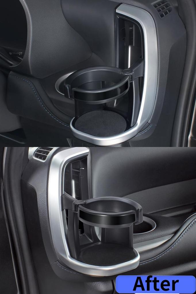 Tsuchiya Yac Air Conditioner Drink Holder for 90 Series Side Passenger Smartphone Black Vehicle-Specific Noah/Voxy, Driver's & Side, Holder, (SY-NV12,