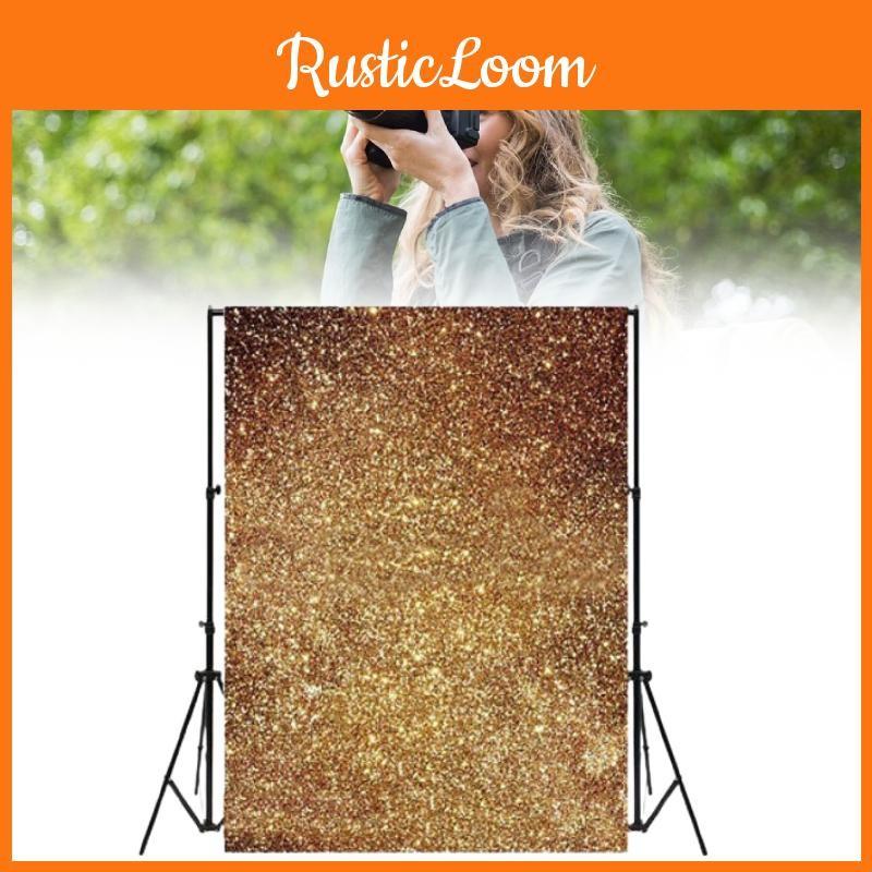 Golden Studio Glitter Photography Backdrop Prop Tools For Wedding Christmas