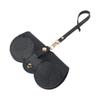 Sunglasses Leather Storage Bag with Wrist Strap Sunglasses Cases for Carrying Glasses Coins Keys