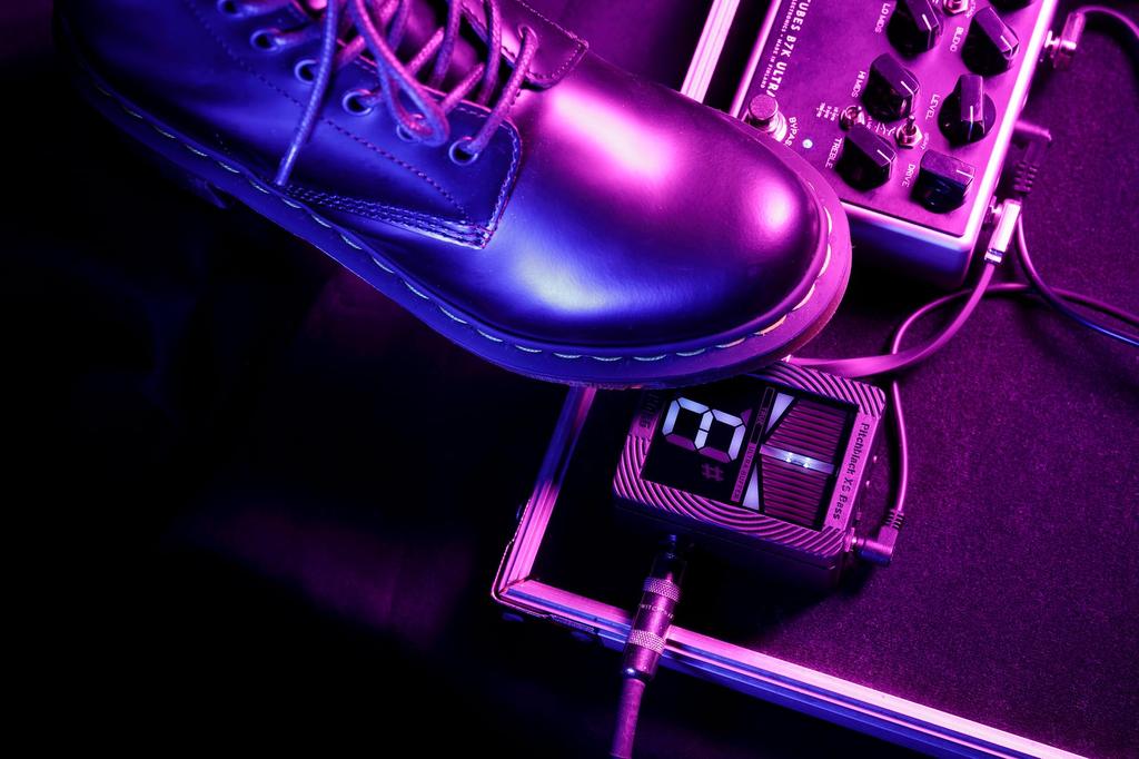 BASS Pitchblack XS Bass Chromatic Pedal KORG KORG/PB-XS Tuner, bass-specific tuner,