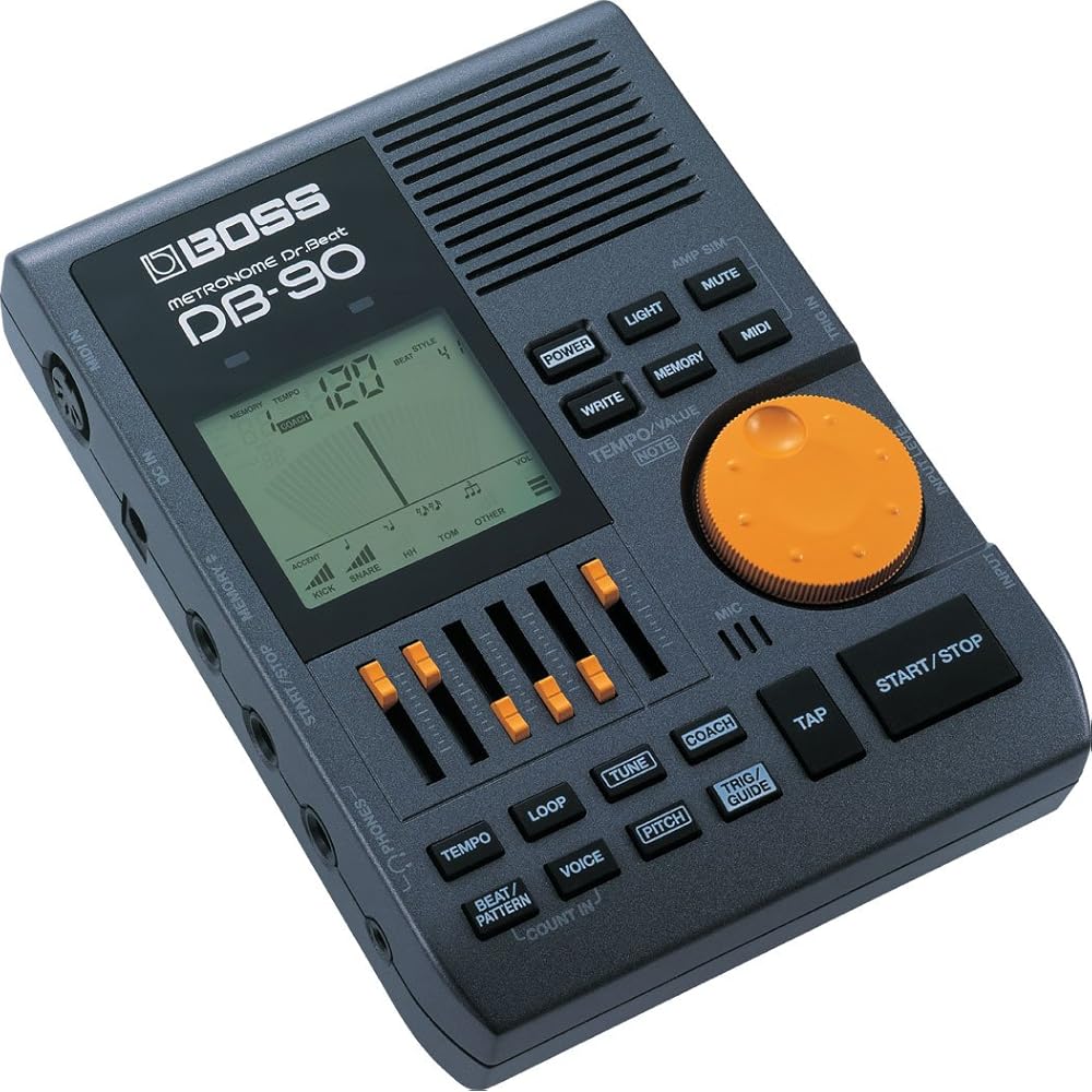 BOSS Boss Metronome Dr. Beat DB-90 with Rhythm Training Function for Drum/Instrument Practice/Liv...