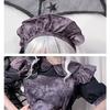 Milky Time Damen Lolita Dienstmädchen Halloween Kostüm, Dunkelschwarz (M)