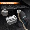 2PCS Non-Slip Car Pedal Covers, Automatic Transmission Gas Pedal Pads Kit, Aluminum Alloy Brake Pedals Set For Car Safety, Universal Replacement