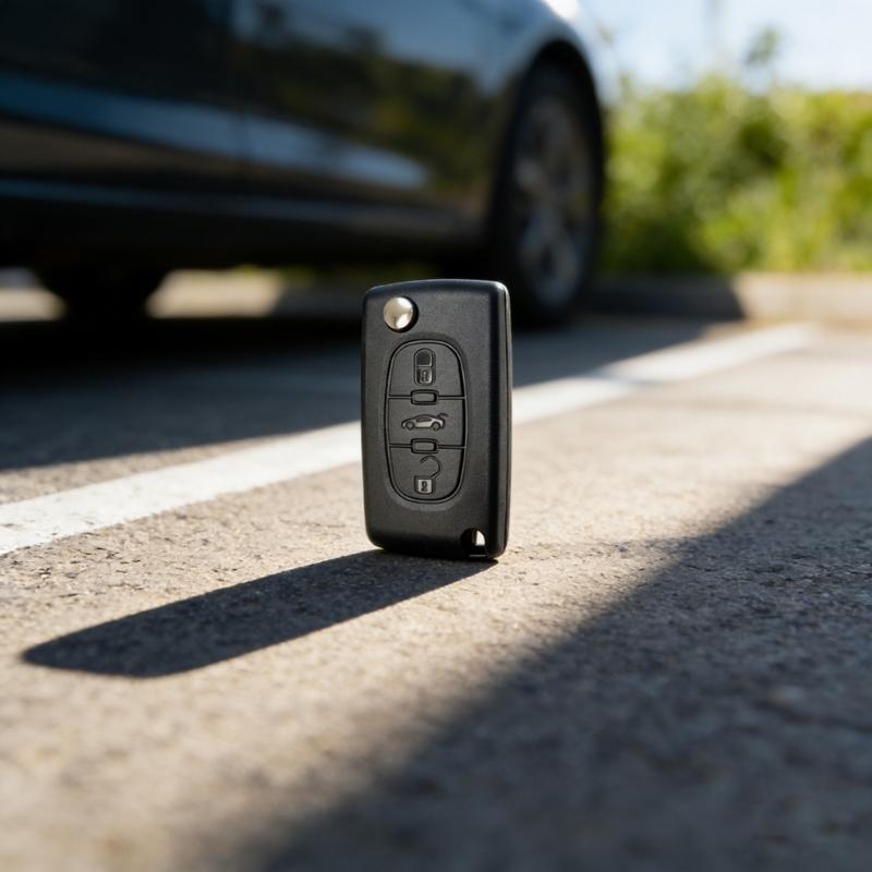 Plastic Key Fob Cover Case Replacement 2/3 Button Shell for C4 C5 2005-2011 Vehicles Comfort Grip Easy Installation