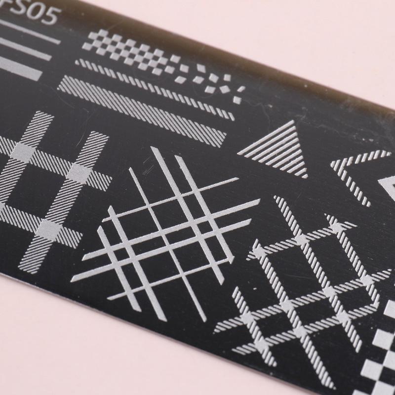 1Pc Snake Nail Art Stamping Plates Wild Animal Prints Leopard Tiger Skins Nail Stencils Flower Lace Stamping Templates