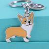 Accessories Cartoon Pet Key Ring Corgi Key Chain Handbag Pendant Dog Key Chain Bag Key Chain