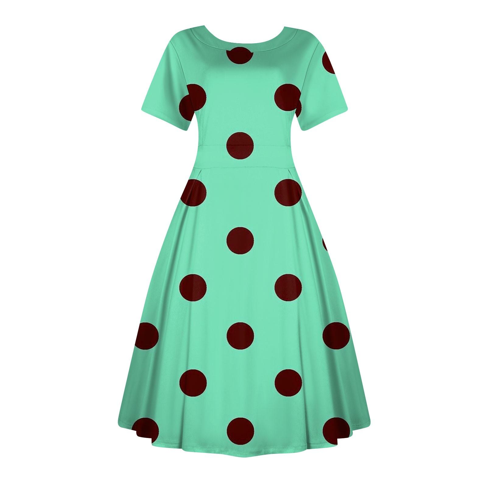 

Женское повседневное модное платье, винтажное платье миди с принтом подсолнечника, круглым вырезом и коротким рукавом, длинные большие распашные платья M