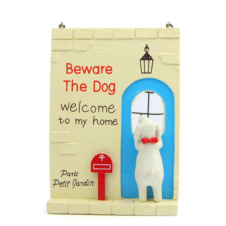 Resin Ornament Little Dog Lying On The Windowsill For Garden Landscaping And Succulent Plant Display