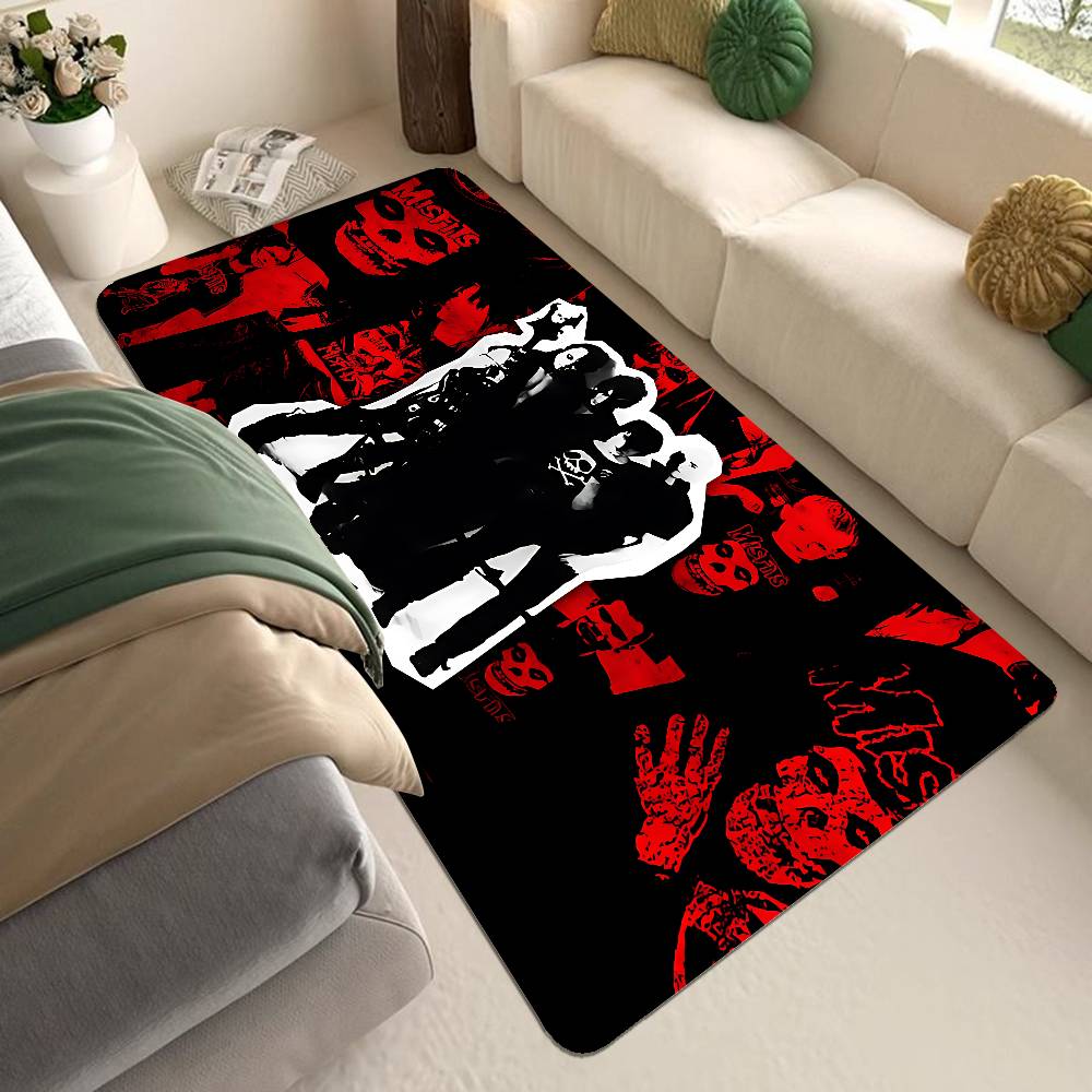 Punk Band The Misfits Door Mat Nordic Style Bedroom Living Room Doormat Home Balcony Anti-Slip Alfombra