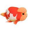 Simulation Goldfish Throw Pillow Plush Toy Doll Small Fish Lanshou Fish Doll Children Accompany Soothing Doll