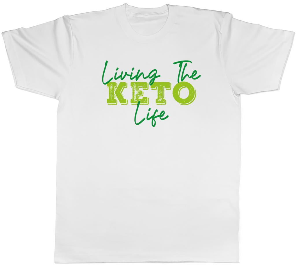 Keto Life Unisexs TShirt Gym Health Diet Fat Loss Funny Tee Gift