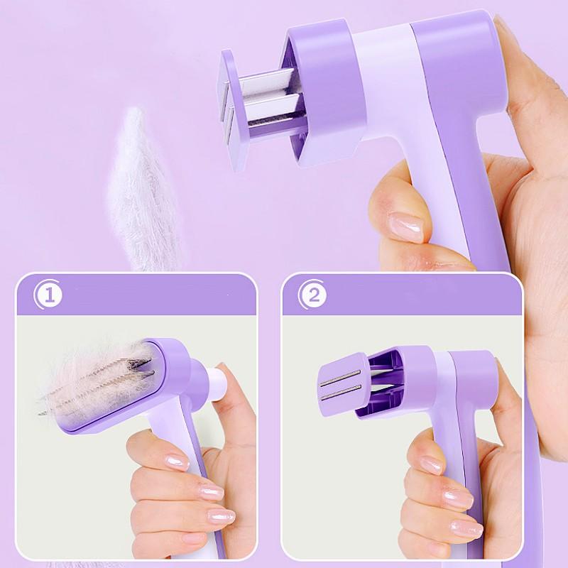 Dog Comb Self Cleaning Dog Brush Adjustable Flea Pet Comb Double Row Combs for Dogs Hair Cleaning Massage Cat Comb Pet Grooming