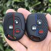 Silicone Remote Key Cover For Ford Fiesta Mk7 Mk5 Mk6 Mondeo Focus 2 Mk2 Transit Ka Fusion C-Max S-Max Accessories Car Key Case