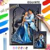 Aladdin Jasmine Paint By Number Kit Number Drawing Canvas DIY Picture Home Decor Room Art Wall Painting Craft Gift For Couples