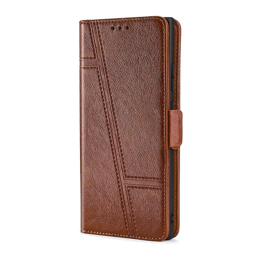 ZTE Blade A72 Magnetic Flip Phone Case - Drop-proof Stand Leather Cover for 4G/5G.
