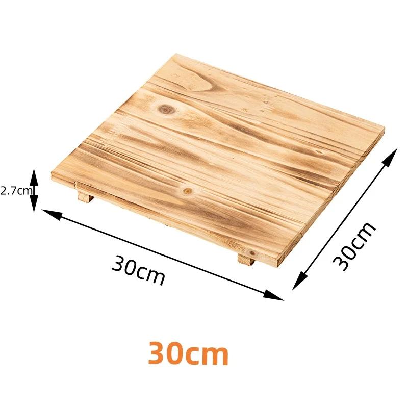 Wood Pot Holder Wooden Trivets Bowl Trivet Hot Stone pot Mat Korean Dolsot Plate Base Placemat Bibimbap Coaster Pan Dish board