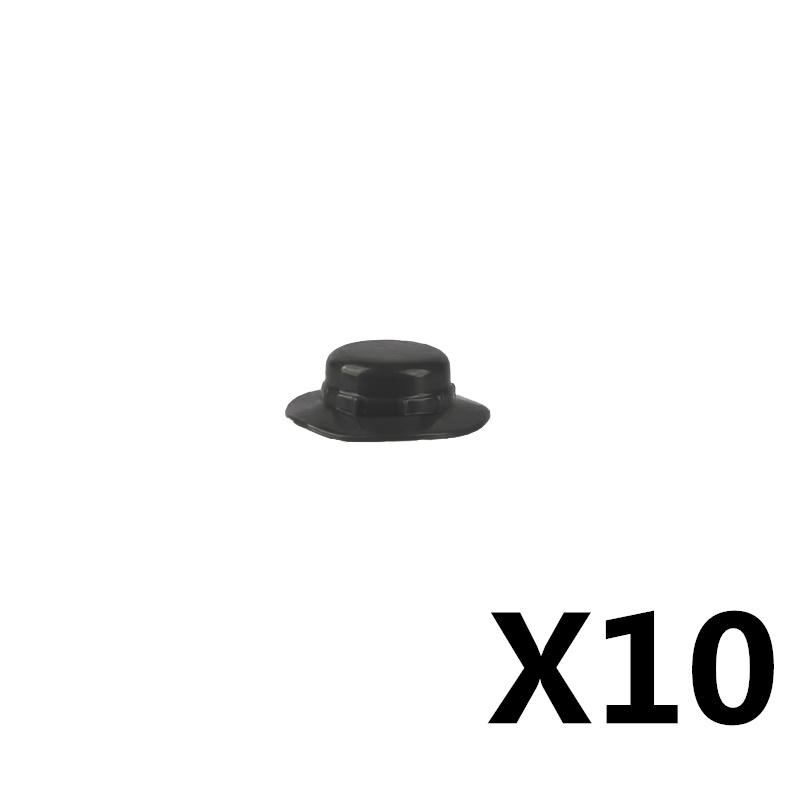 MOC Figure Soldato Città Casco Blocchi da Costruzione Accessori Cappellino da Baseball Sci Cappello da Strega Cowboy Ufficiale USA Bandito Mattoncino Giocattolo Regalo J022