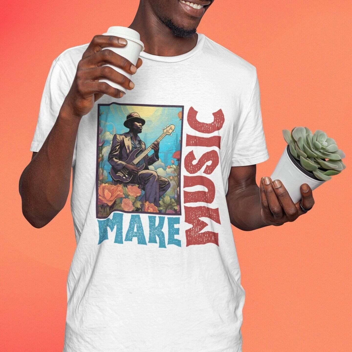 Jazz Bassist Shirt, Jazz Bass Player S