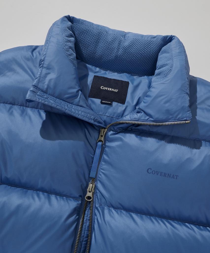 Covernat Pertex Civic Rds Short Puffer Dark Blue
