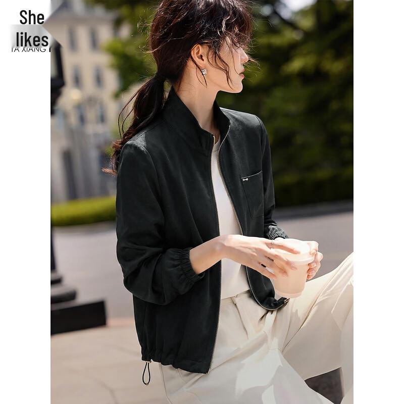 Women s Textured Casual Jacket XL