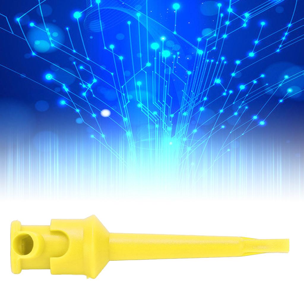 10pcs J.30007 Multimeter Test Hook Clip Soldering Electronic Test Hook for Voltage Testing Routine Circuit Testing