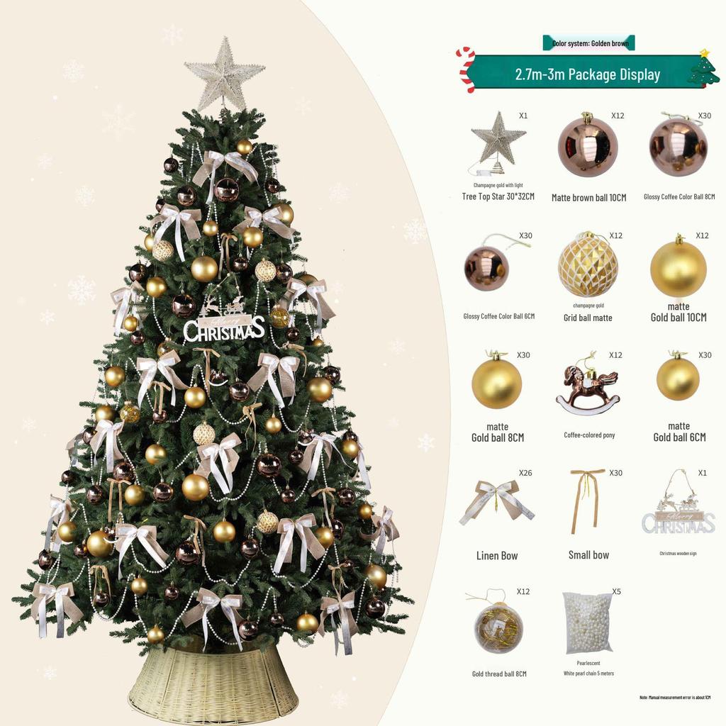 PVC Dense Christmas Tree - 1.5/1.8/2.1 Meters, Ideal for Hotel & Home Decor