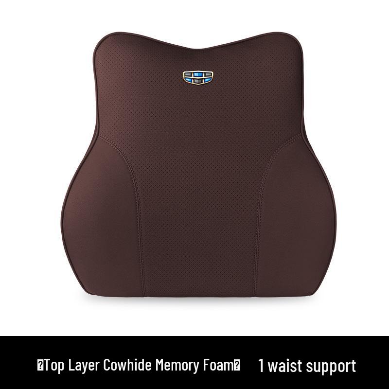 Geely Compatible Comfort Set: Air-Conditioned Comforter, Pillow, Lumbar Support for Xingyue, Xingrui, Emgrand S, Boyue, & Vision X.