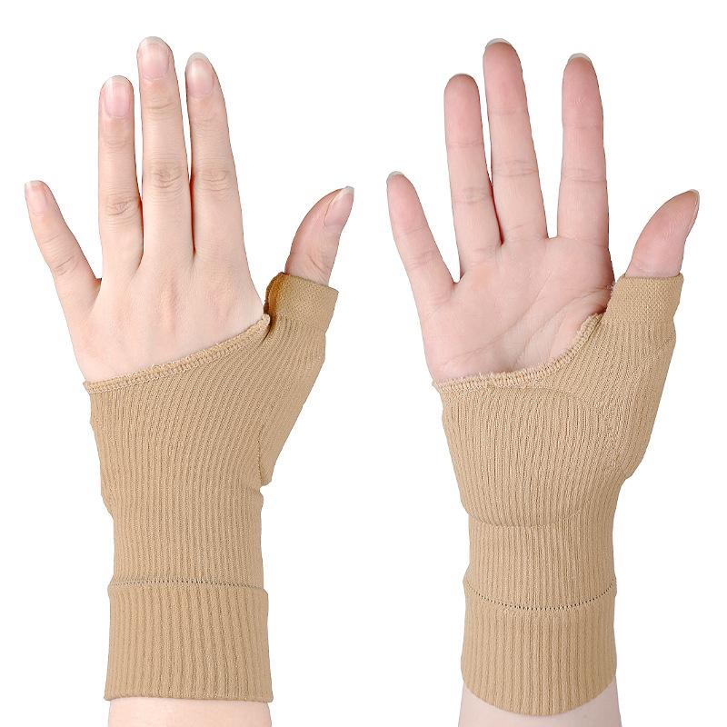 Neue Handgelenkstützen, Sport-Druckhandschuhe, Handgelenkstütze Training, Basketball Fitness, Atmungsaktiv, Schweißabsorbierend und Handflächenschonend