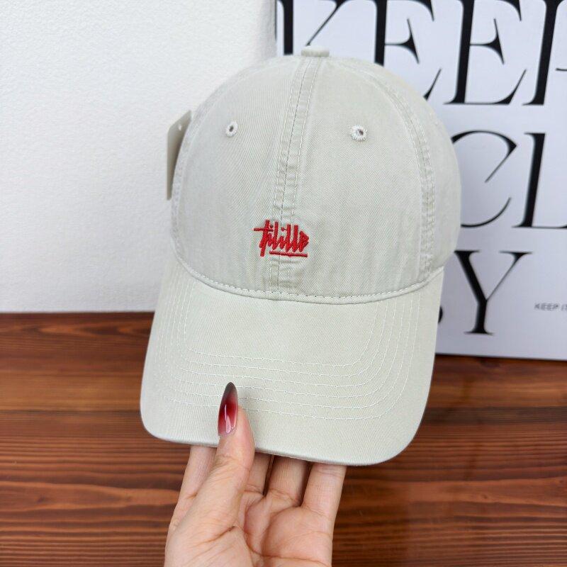 Retro Embroidery Snapback Hat for Men Women Vintage Washed Baseball Caps Spring Autumn Leisure Adjustable Soft Top Hats