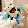 Cute Insect Plush Toys Dragonfly Ants Butterfly Ladybug Bee Cosplay Plush Doll Cute Hand Finger Puppet Educational Baby Toys