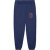 New Era FW24 MLB Vintage Sports Field Series Loose Fit Cuffed Casual Pants Unisex Bottoms Navy-Blue 14450514