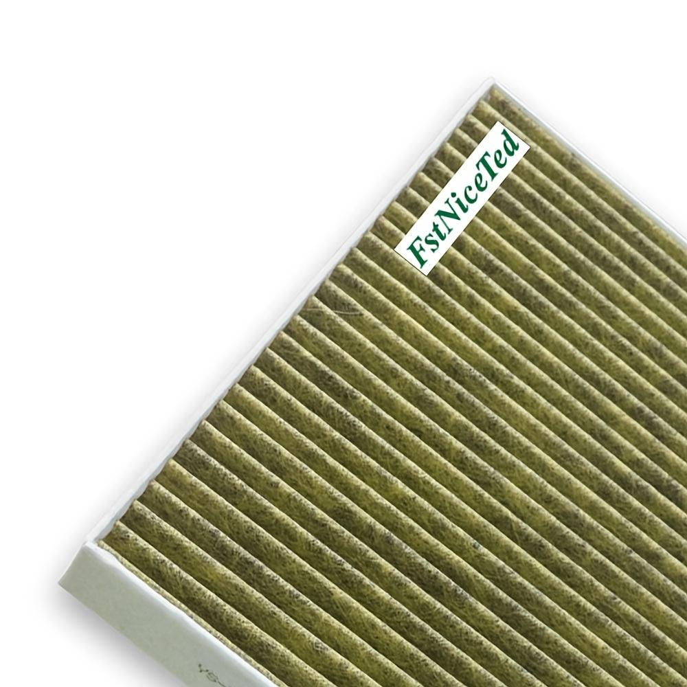 1pc Activated Carbon Yellow Non-woven Air Conditioning Filter For 2016 Buick LaCrosse 16 Malibu Replaces 13356916