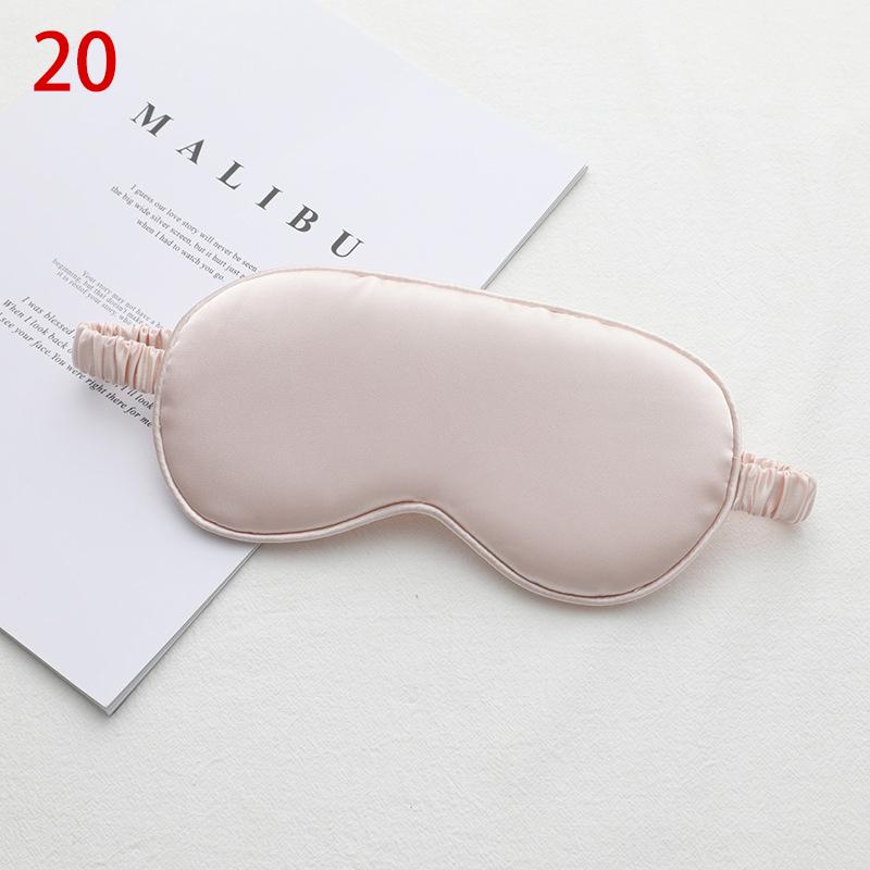 Ögonskydd för att sova Ögonmasker Mulberry Silk Satin för Kvinnor Män Sova ögonskugga Slät ögonbindel Sömnlöshet Hjälpmedel Somna Bekväm att bära