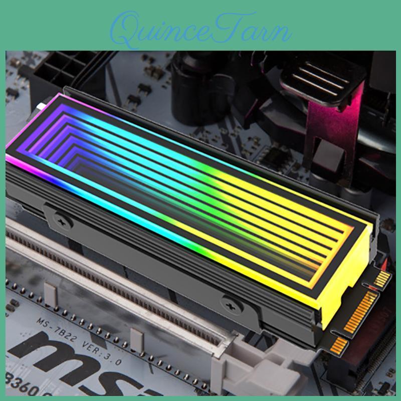 Pc Argb 2280 Sync 5v Ssd M2 Radiator Pc Rgb M2 Nvme Radiator High Efficiency Radiator Endless Abyss Effect Gaming Entertainment