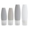 4Pcs Travel Empty Bottles Set Leakproof Silicone Shampoo Shower Gel Liquid Container